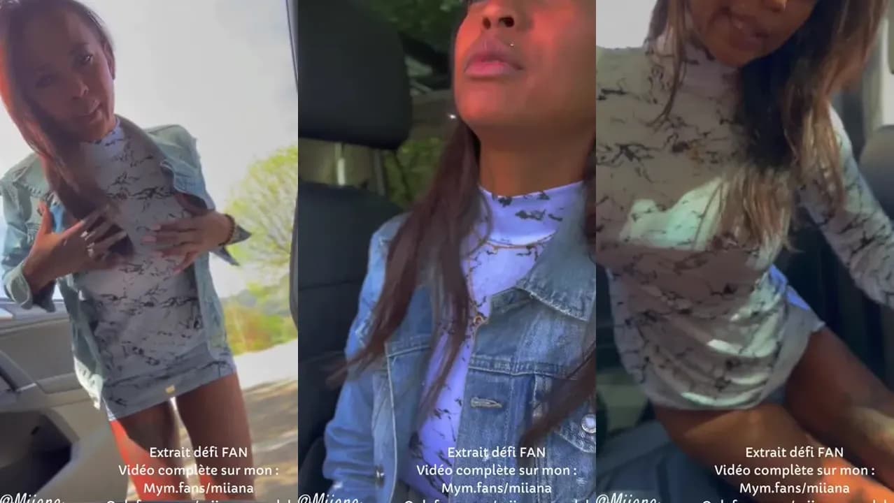 Miiana DEFI MEETING A FAN IN A PARKING LOT Full ANAL