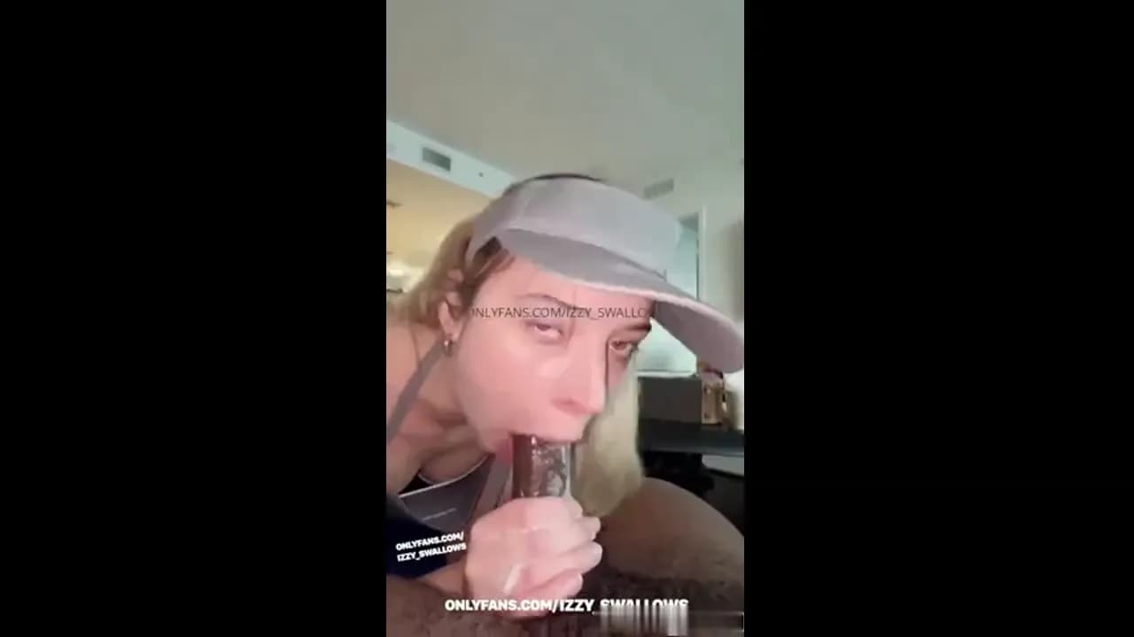 Izzy Swallows Sextape Gobe la BBC du Client Vidéo Porno Leaks
