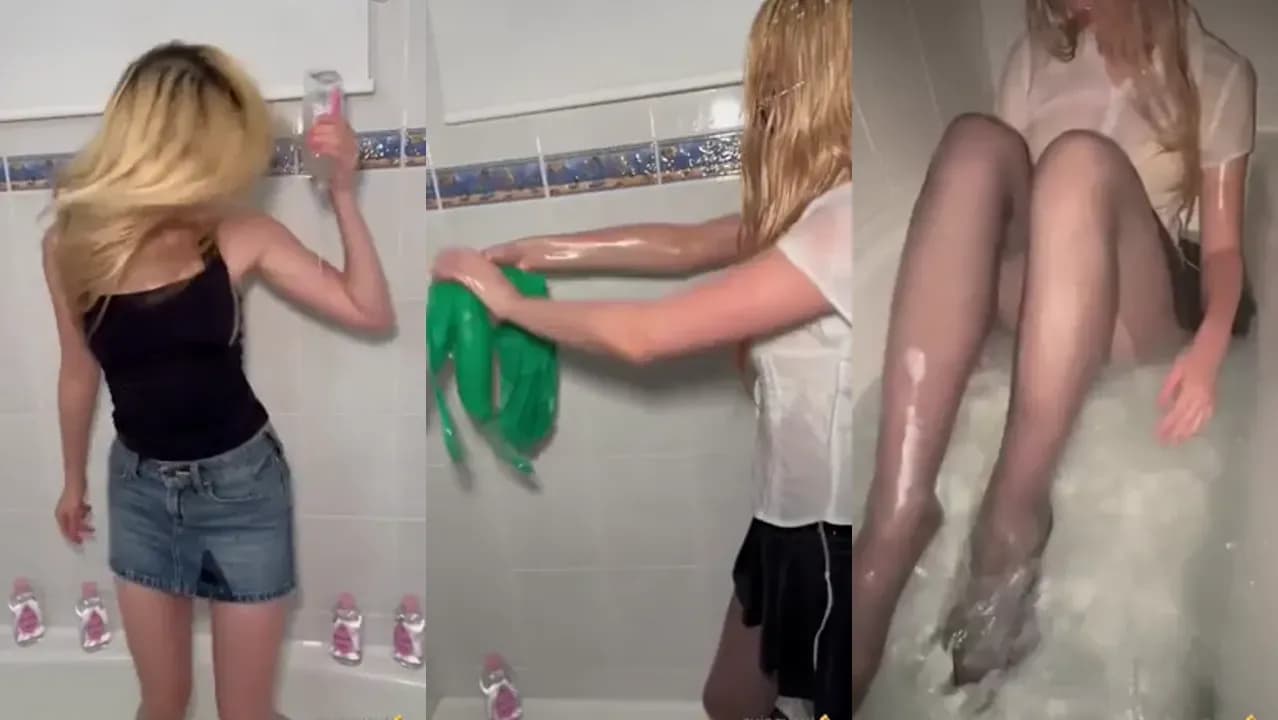 Lil Tay In A Wet Bathtub Seduction