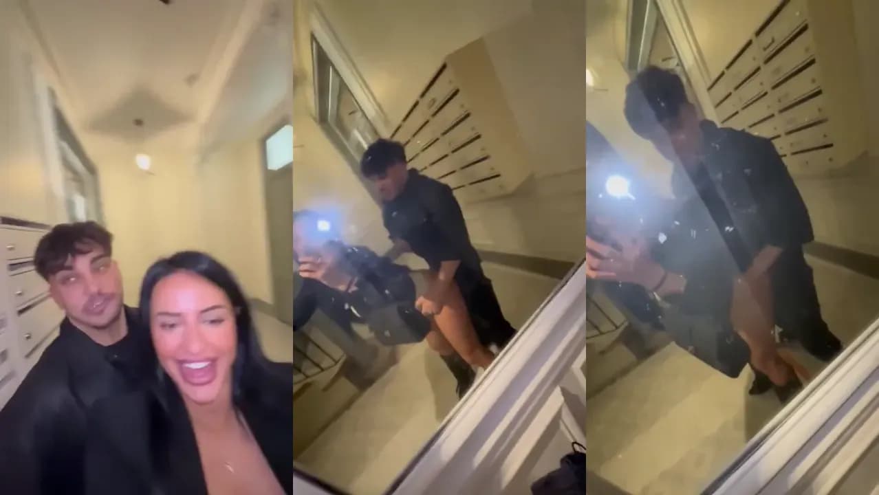Julie Bacha Public Stairs Fuck Leak Video