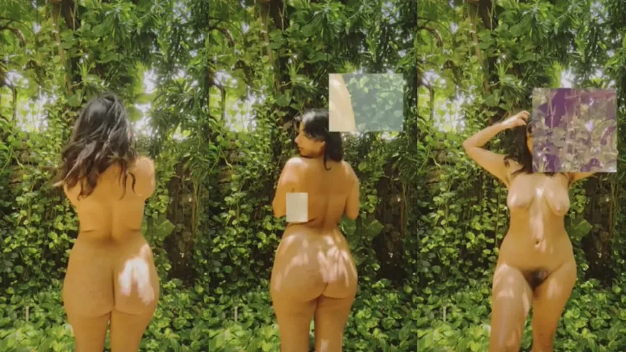 Busty Krystaljotapr Shows Off Her Body Outdoor