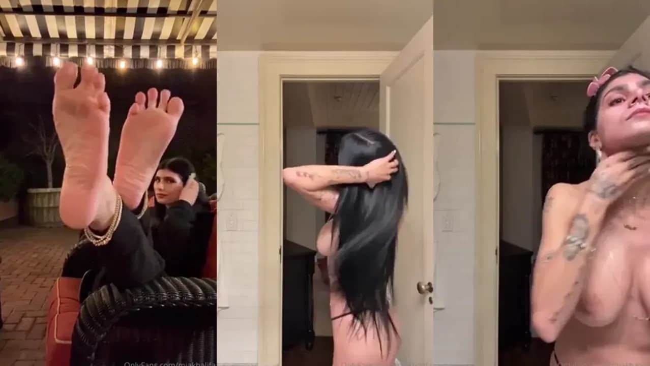 Mia Khalifa Show Flaunting Her Curves & Tits