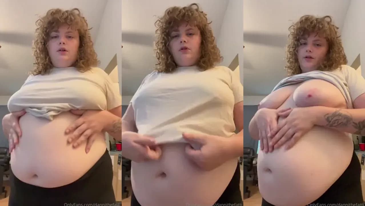 Dannithefatti Shows Off Her Round Body