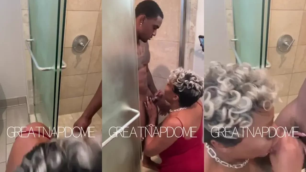 Greatnapdome1 Sucks A Cock In The Shower