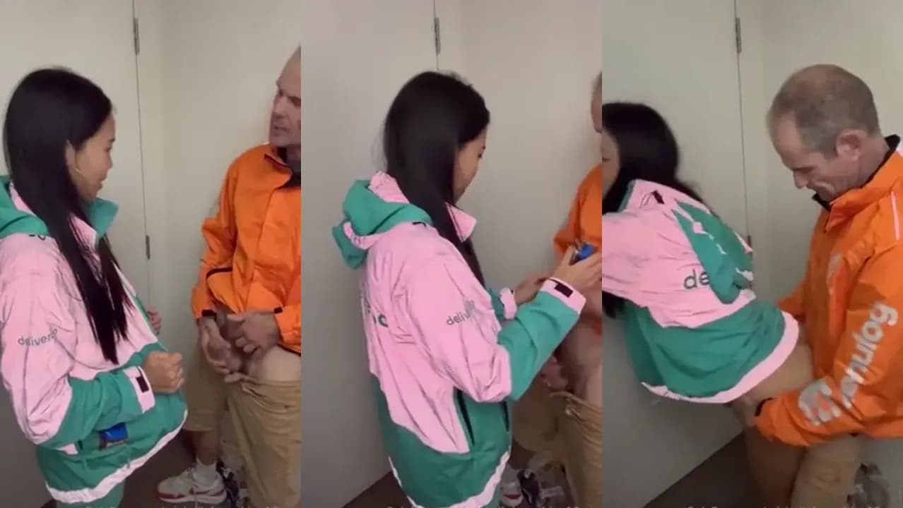 Deliveroo's MichelleFromChina18Yes Rails An Old Man