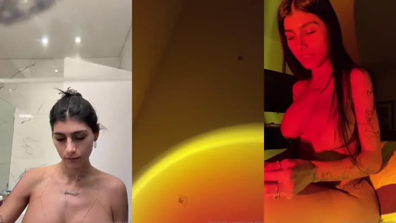 Big Tits Mia Khalifa Reads A Book Naked