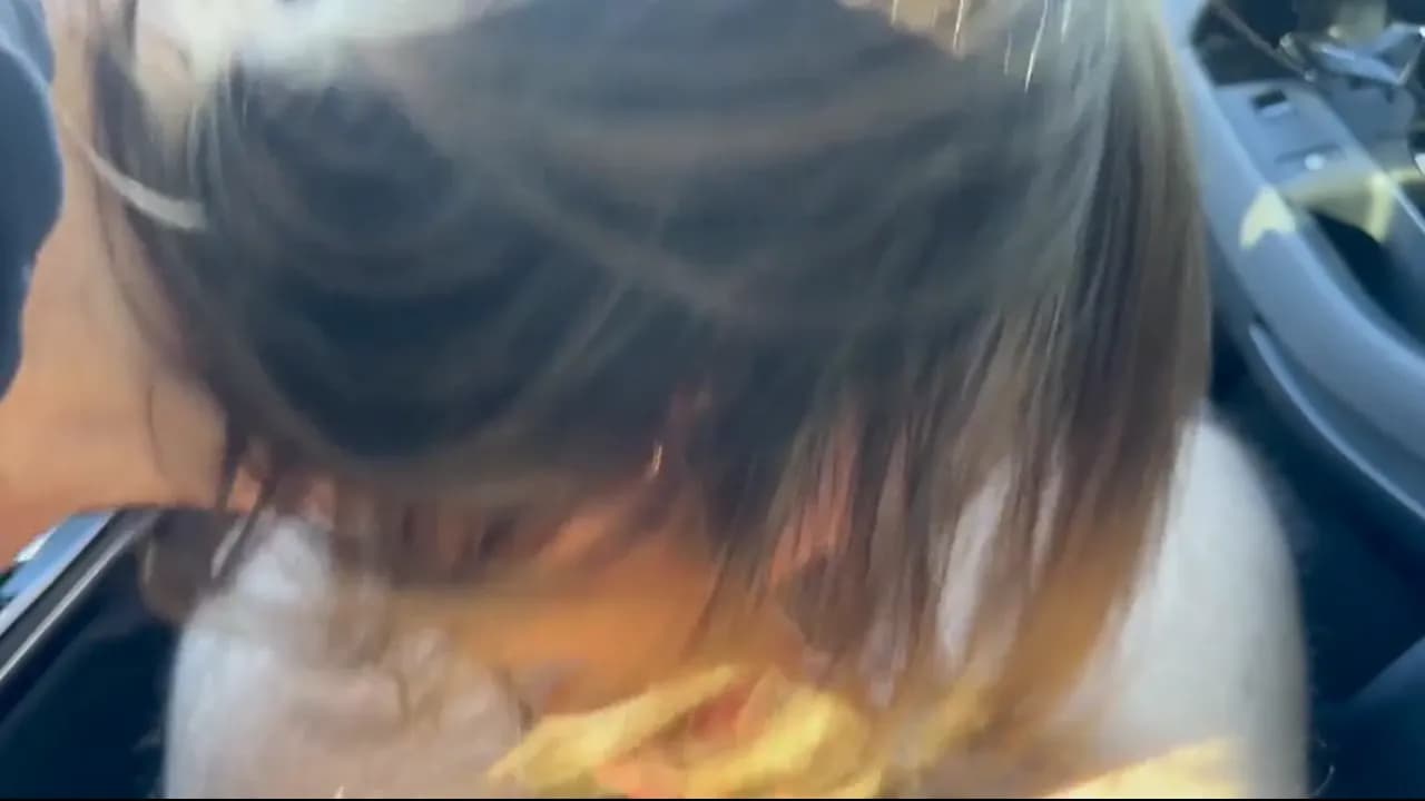 Serenity Cox Gets Fucked In The Front Seat