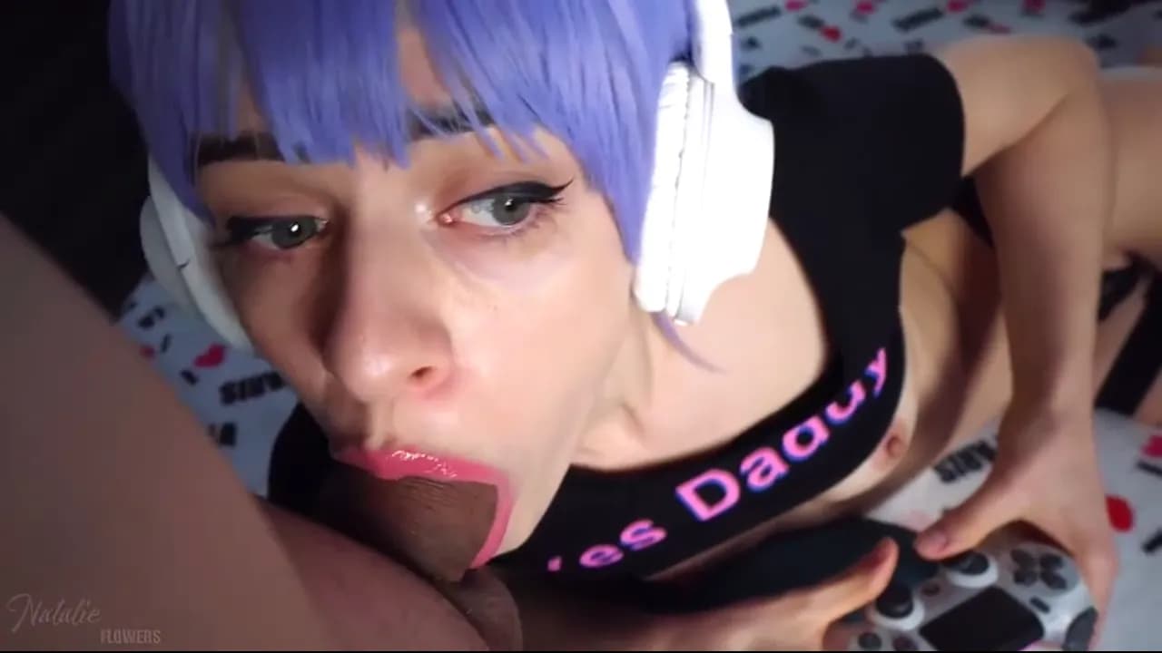 Natalie Flowers' Ass Gets Filled With Cum