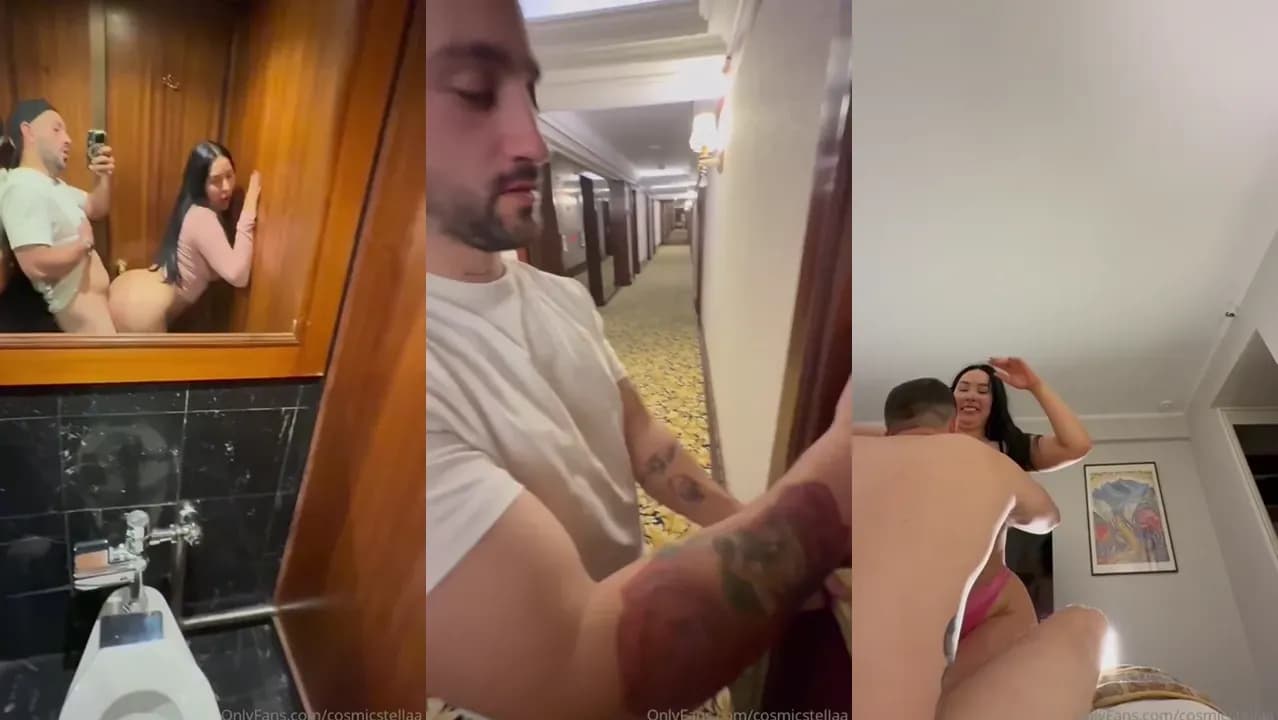 Cosmicstella Loves Getting Fucked In The Hotel