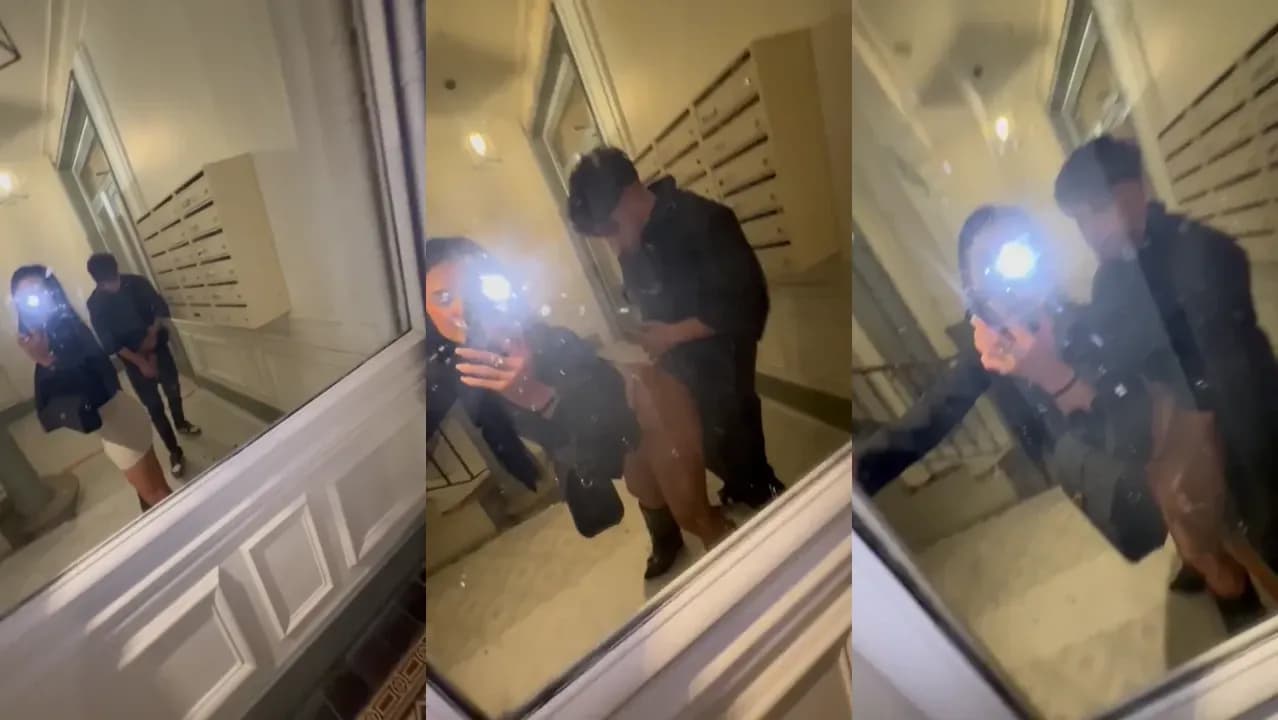 Julie Frenchie Shore - Baise dans le Hall dun Immeuble Video Porno Leaks