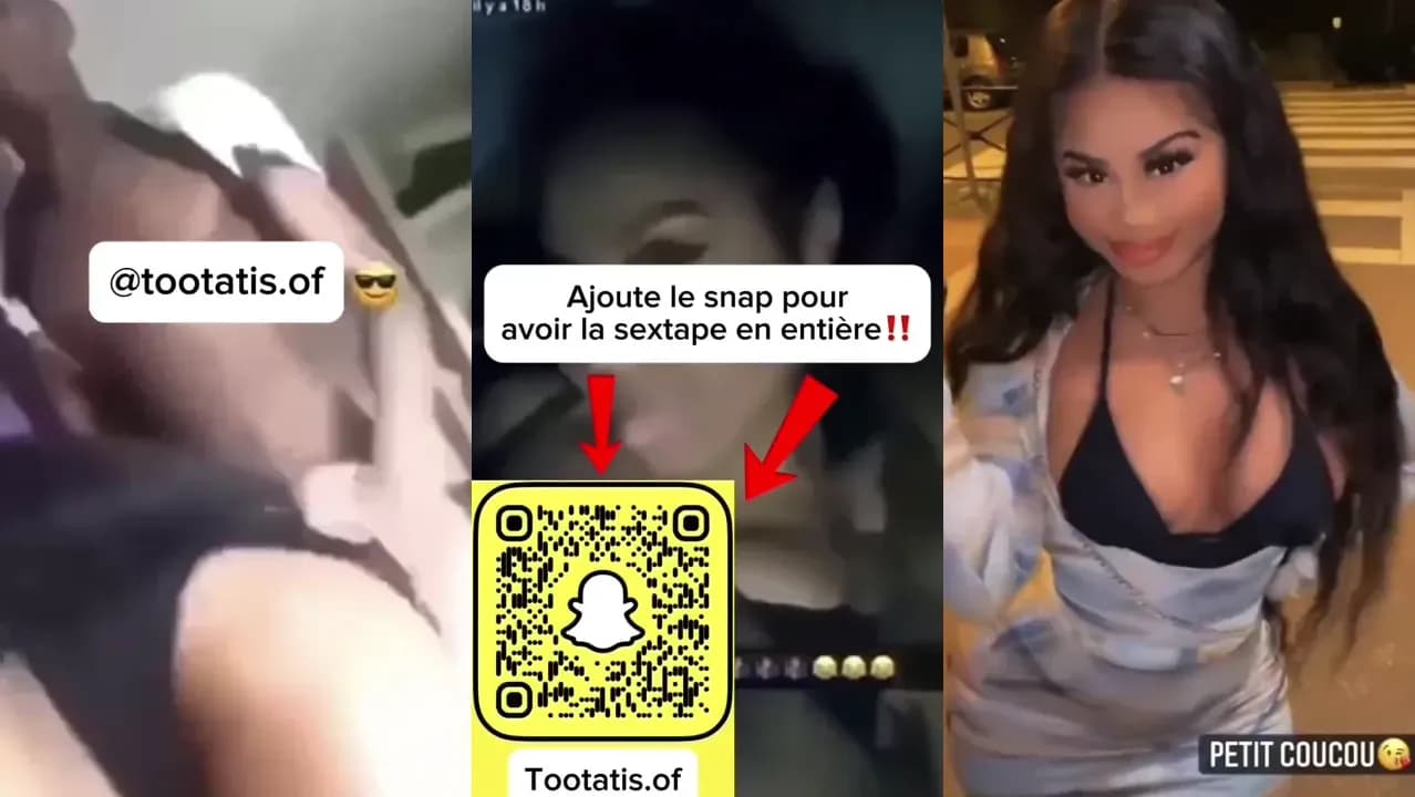 Tootatis Nue la Plus Belle Française Métisse Montre Ses Tétons dans une Robe Bleue Moulante Vidéo Leaks