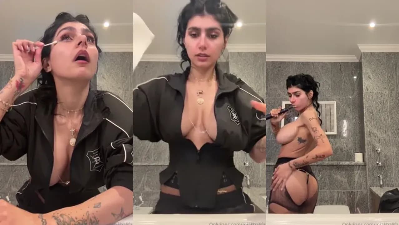 Mia Khalifa’s Intimate Night Routine