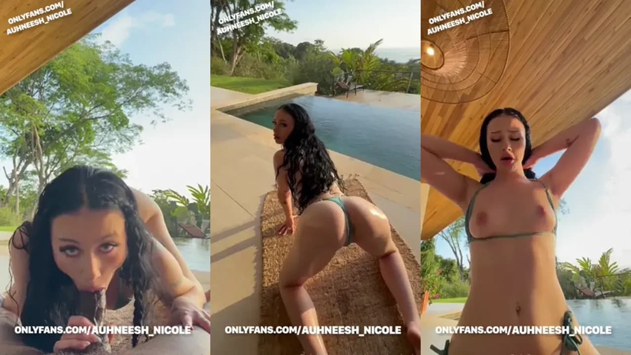 Auhneesh Nicole Blows And Rides A Cock