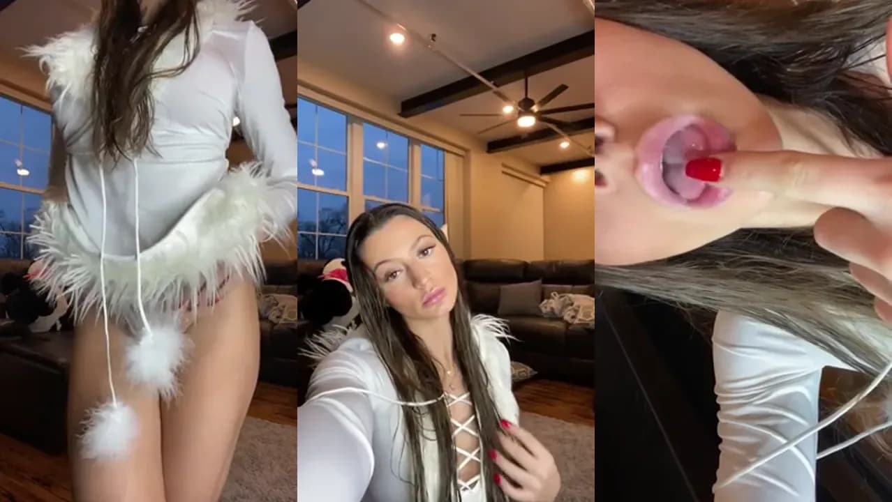 Elf Jakara Bella Licks Her Finger Seductively
