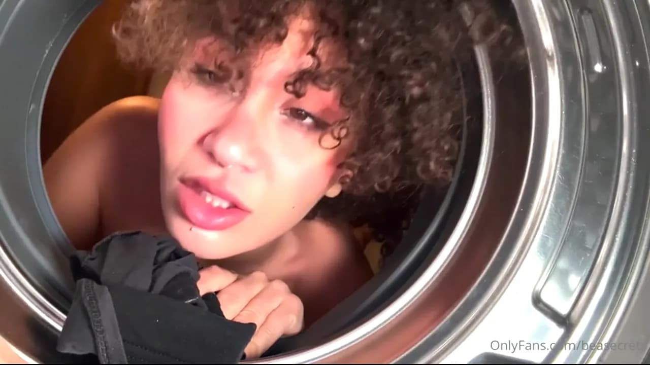 Beatrice Segreti Gets Banged Against A Washer