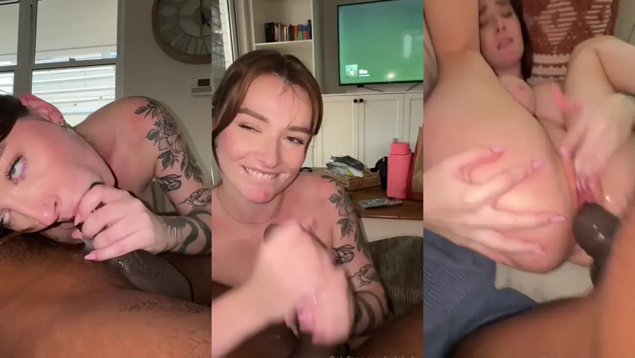 Jade Harper et YourBoyFcisco, australienne pulpeuse en POV BBC