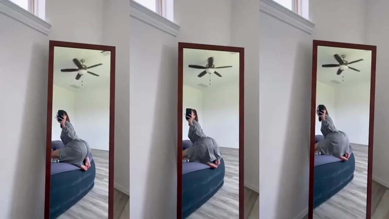 Mtvkay18 Shakes Her Ass In The Mirror